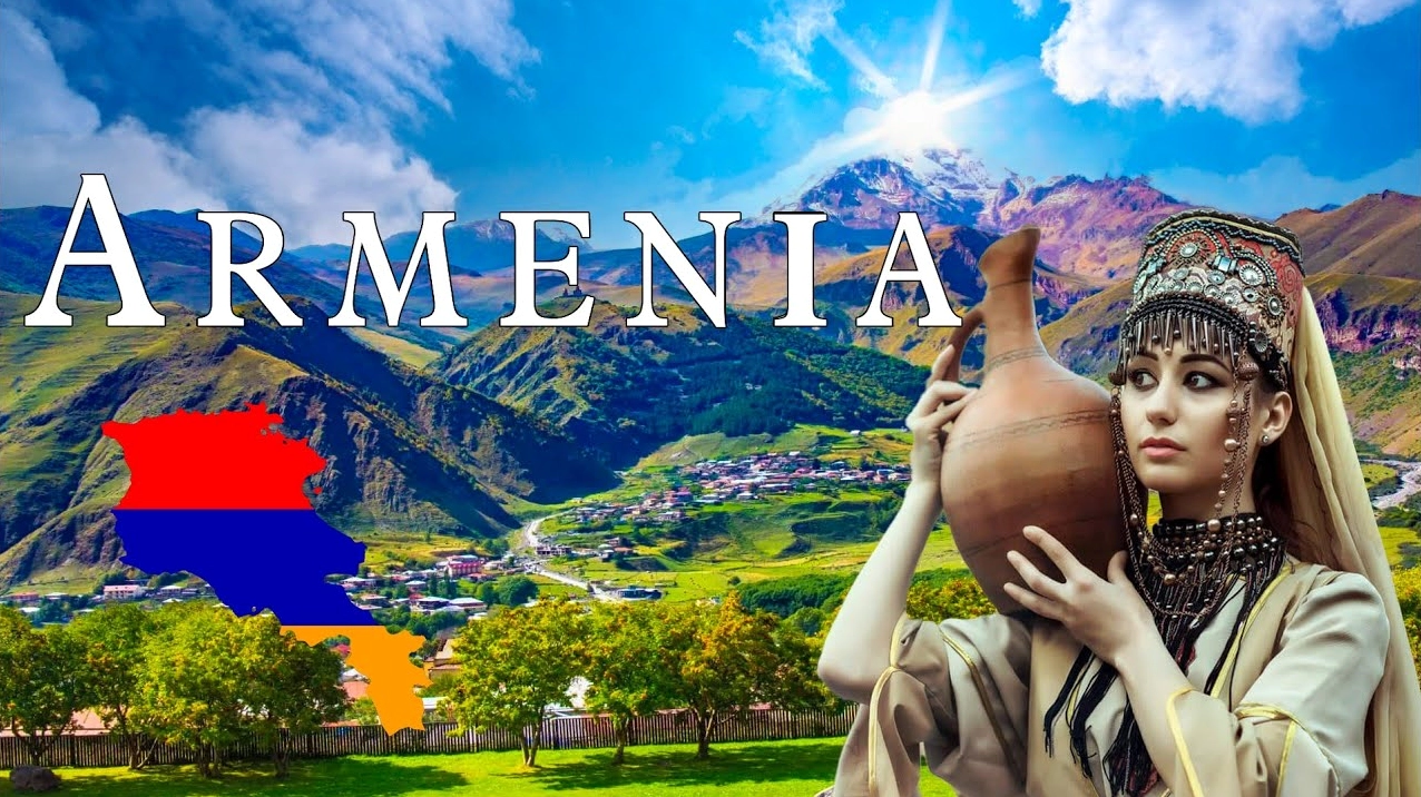 Cảnh núi Ararat nhìn từ Armenia
