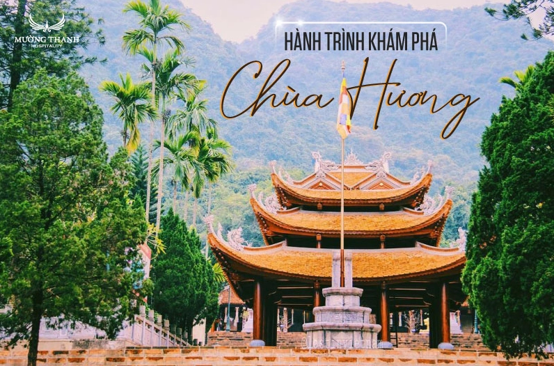 Cảnh quan Chùa Hương mùa lễ hội