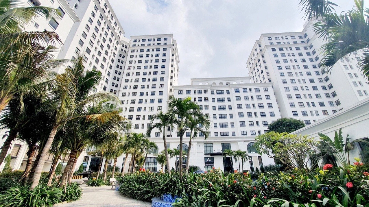 Cảnh quan dự án Eco City Việt Hưng