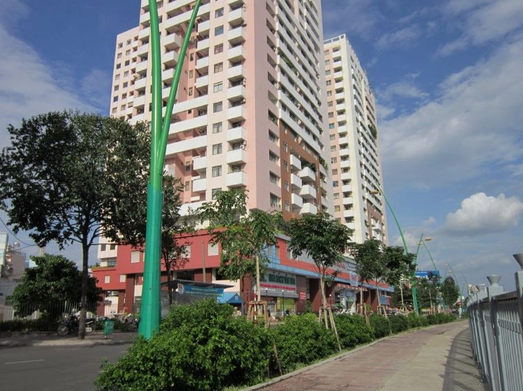 Cảnh quan khu dân cư tại Quận 3