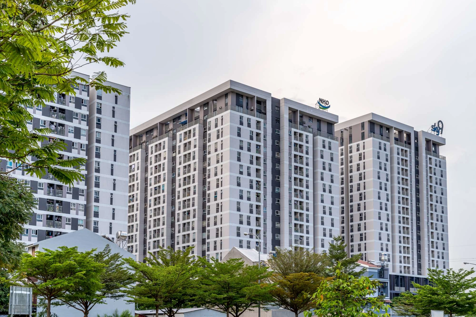 Cảnh quan nội khu Sky 9