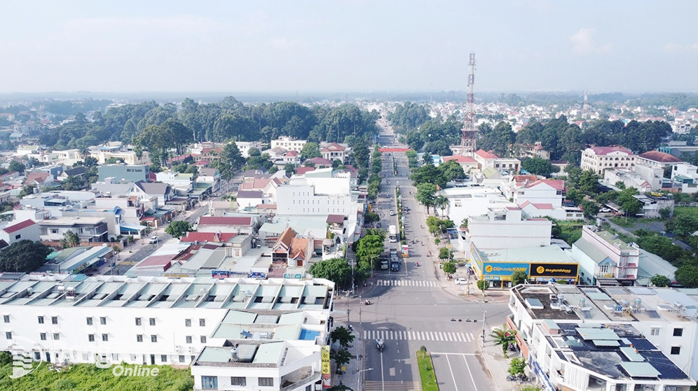 Cảnh quan phát triển tại Trảng Bom