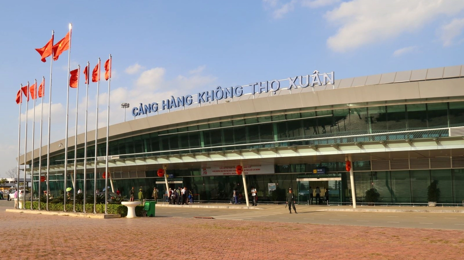 Cảnh quan Sân bay Thọ Xuân về đêm