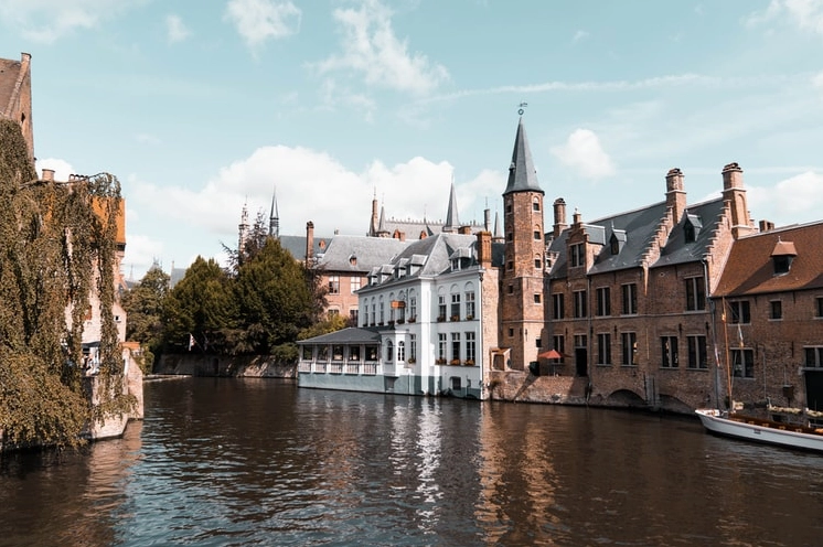 Cảnh quan thành phố Brugge, Bỉ