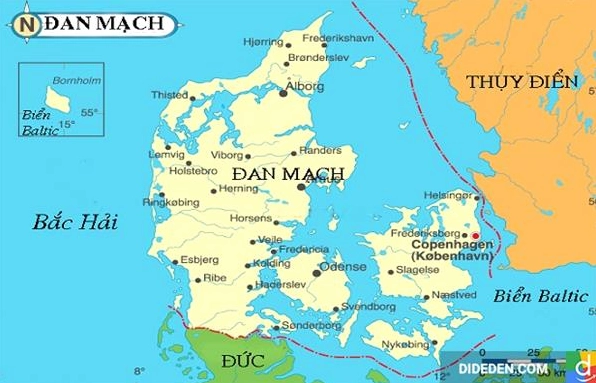 Cảnh quan thành phố Copenhagen