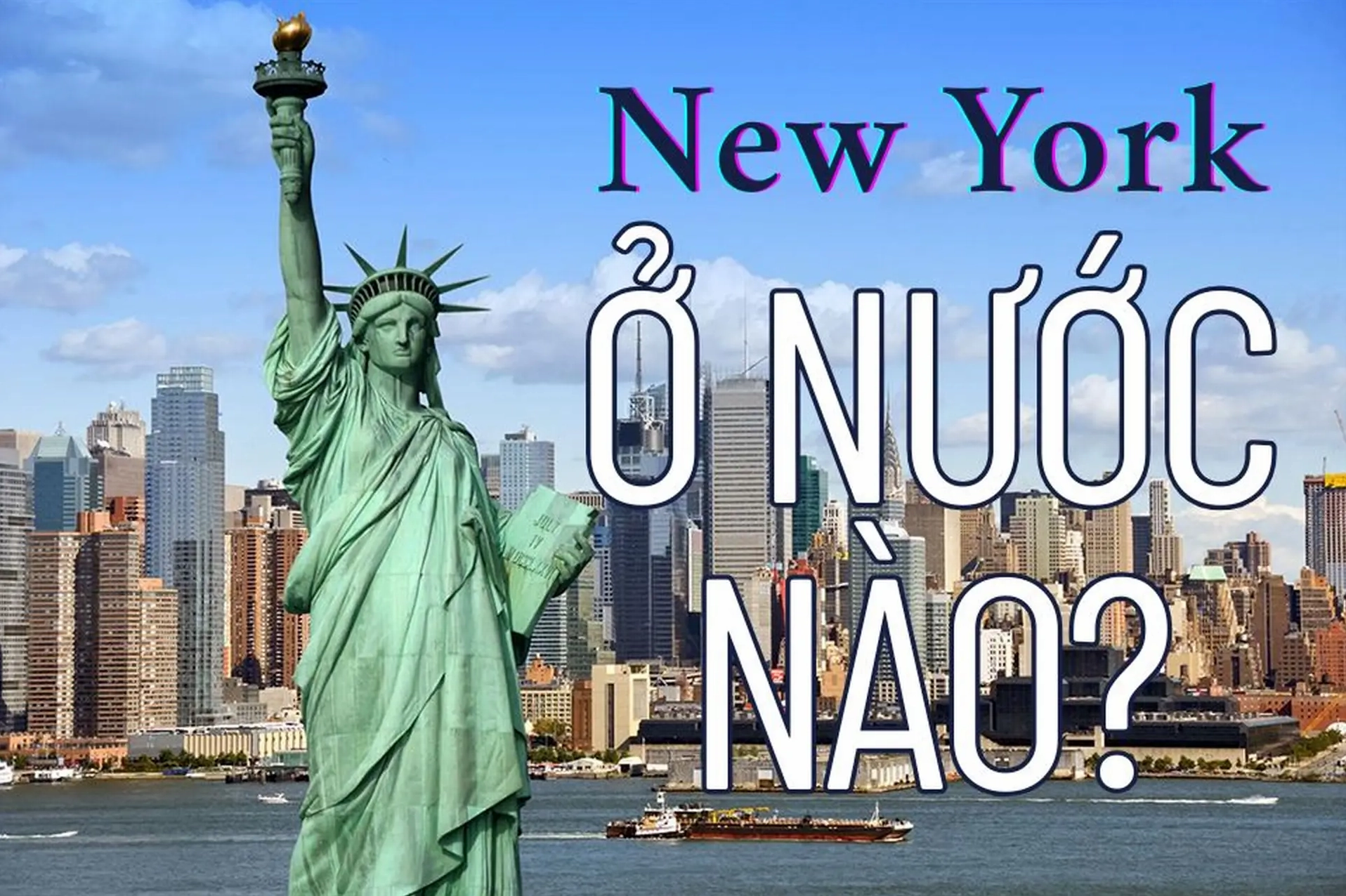 Cảnh quan thành phố New York về đêm
