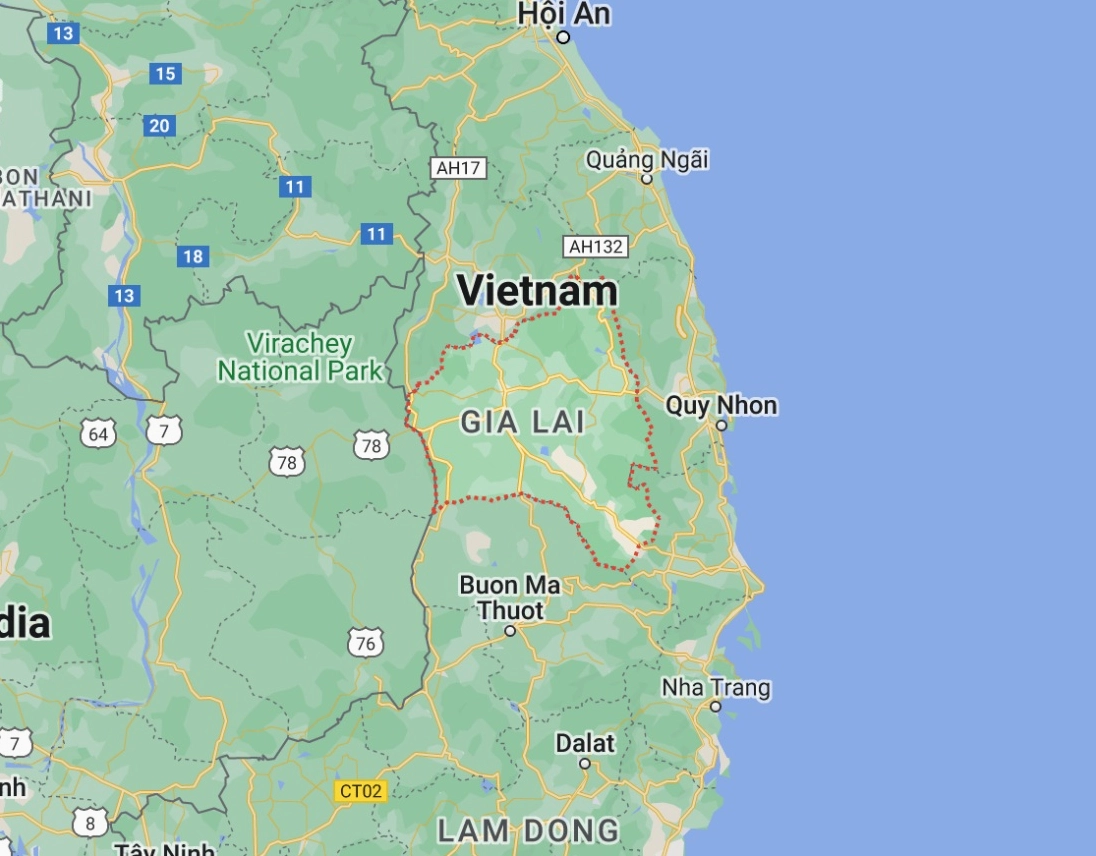 Cảnh quan thiên nhiên hùng vĩ của Gia Lai