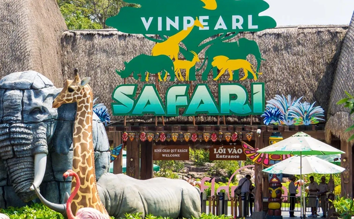 Cảnh quan thiên nhiên tại Vinpearl Safari