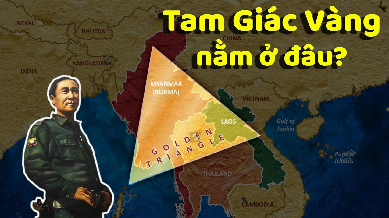 Cảnh quan thiên nhiên và con người tại khu vực Tam Giác Vàng