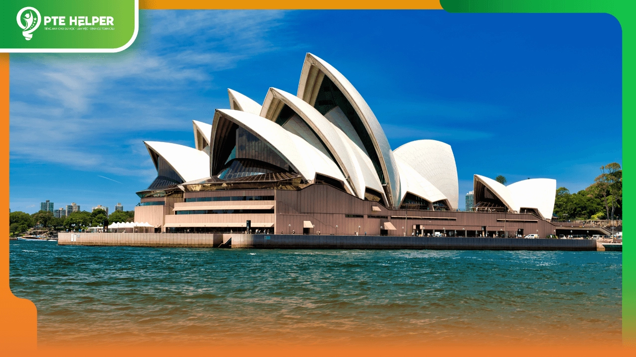 Cầu Cảng Sydney nhìn từ xa