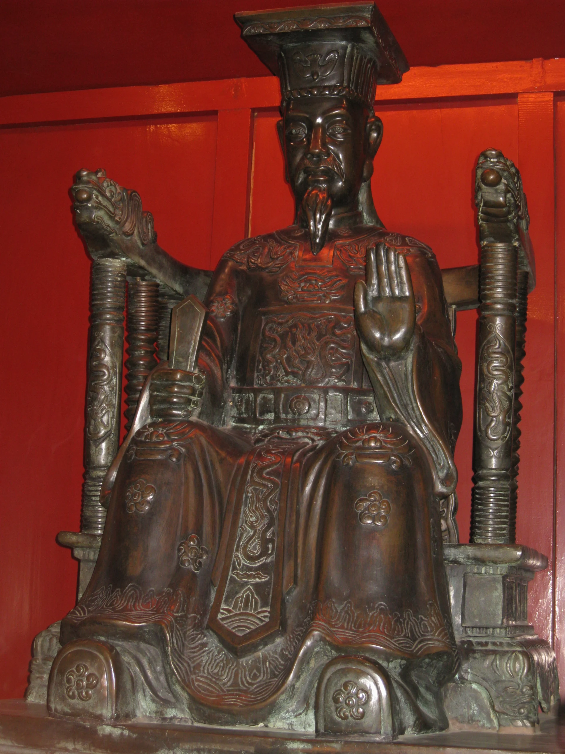 Chân dung Vua Lý Thánh Tông (mô phỏng)