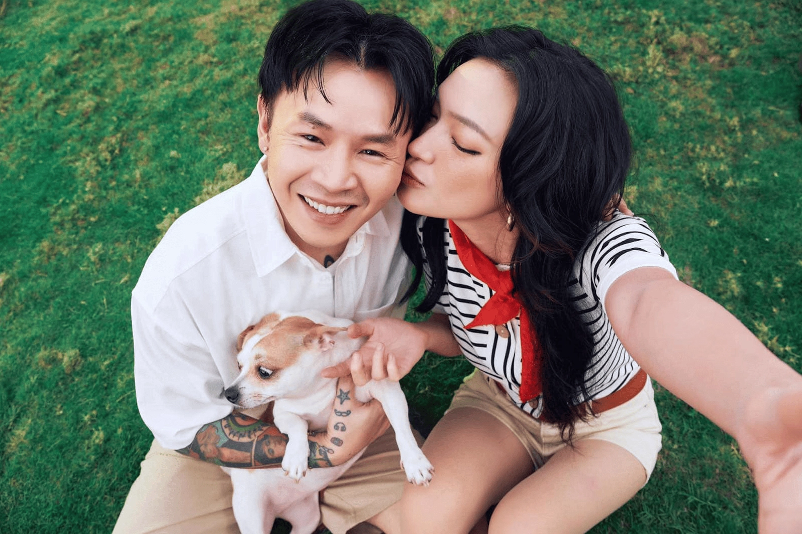 Châu Bùi tại một sự kiện thời trang