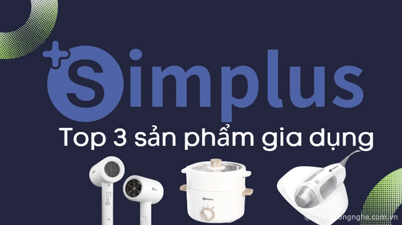 Chi tiết các bộ phận của nồi chiên không dầu Simplus