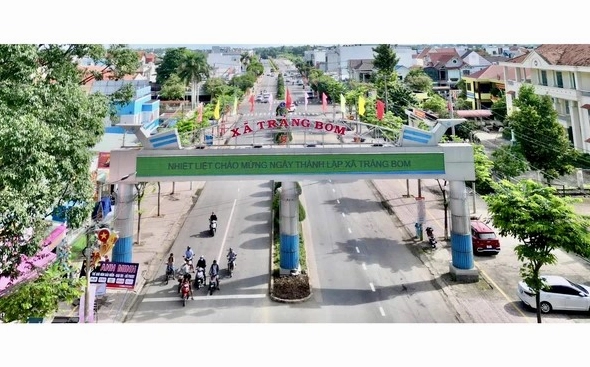 Cơ sở hạ tầng tại thị trấn Trảng Bom