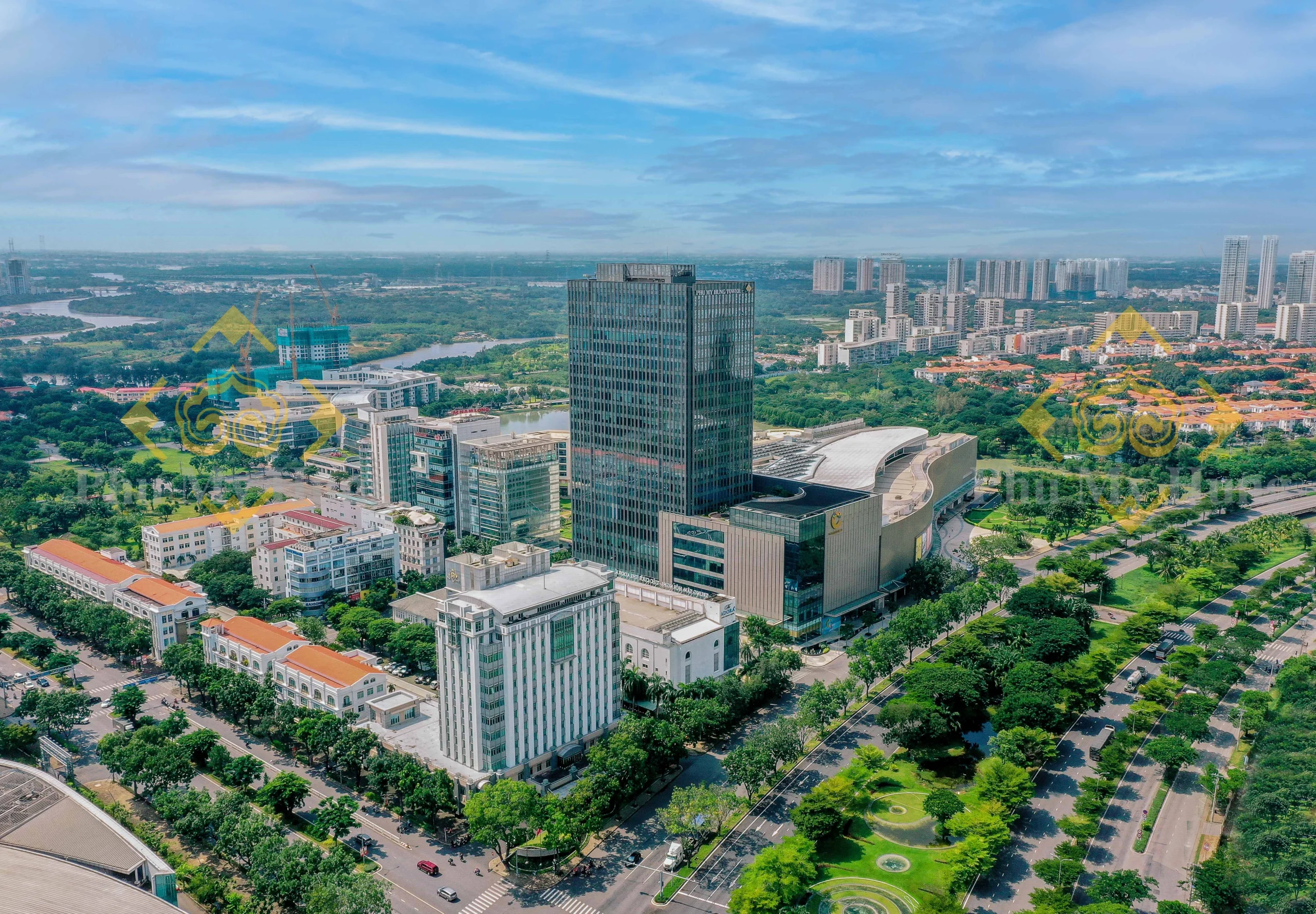 Cổng chào khu đô thị Phú Mỹ Hưng