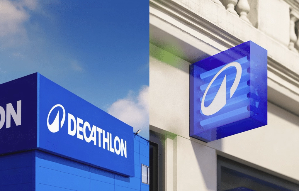 Cửa hàng Decathlon trưng bày sản phẩm