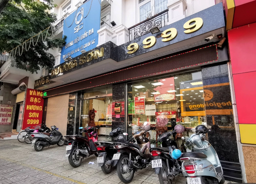 Cửa hàng vàng bạc uy tín tại Hương Sơn