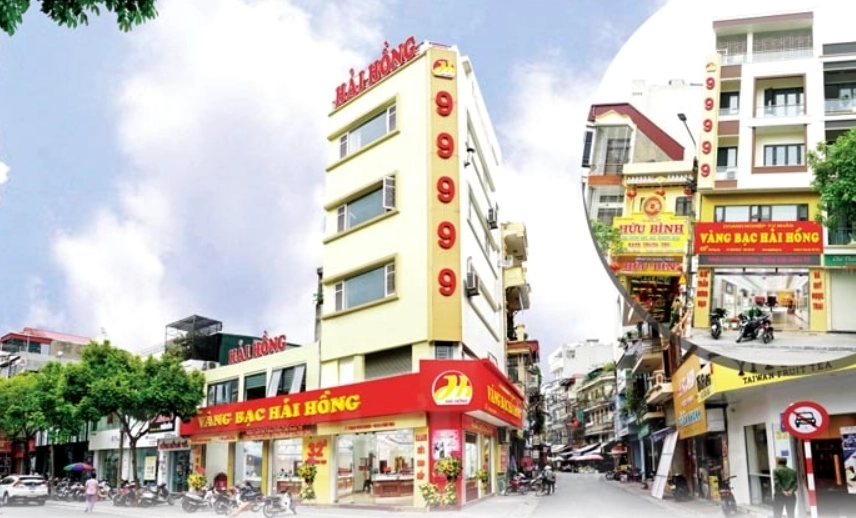Cửa hàng Vàng Hải Hồng tại Hải Dương