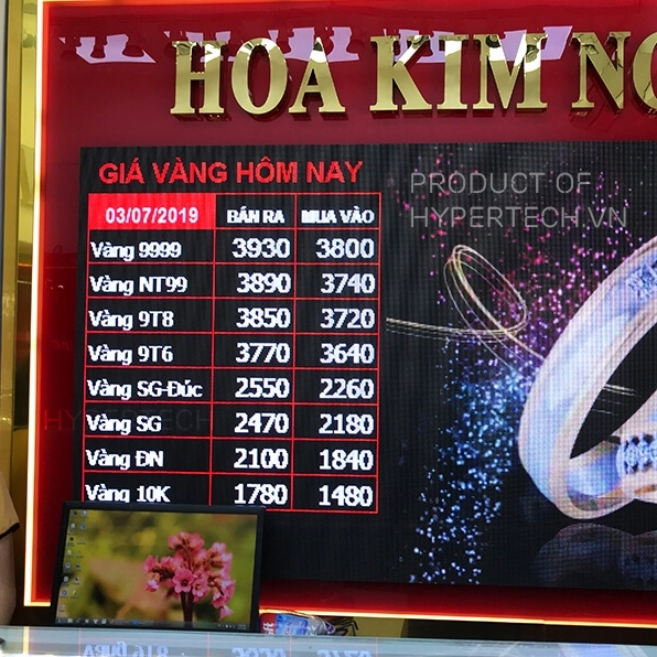Cửa hàng vàng Hoa Kim Nguyên