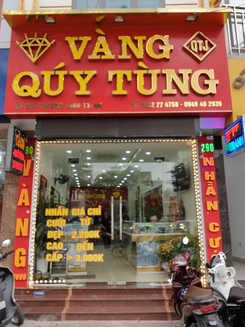 Cửa hàng Vàng Quý Tùng Thái Nguyên