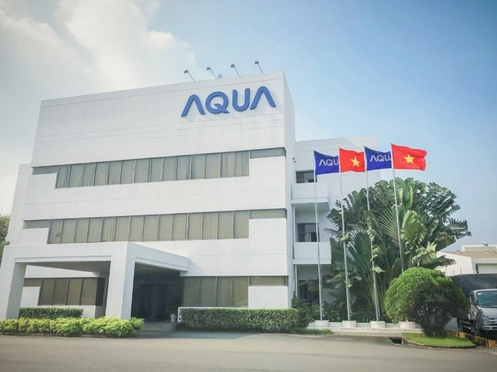 Dây chuyền sản xuất các thiết bị gia dụng Aqua