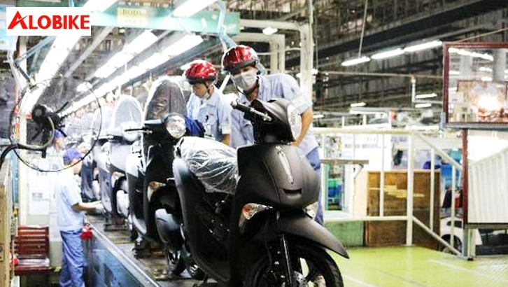 Dây chuyền sản xuất của Yamaha