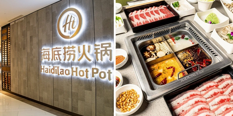 Dịch vụ múa mỳ độc đáo của Haidilao