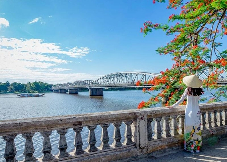 Dòng chảy Sông Hương qua Huế