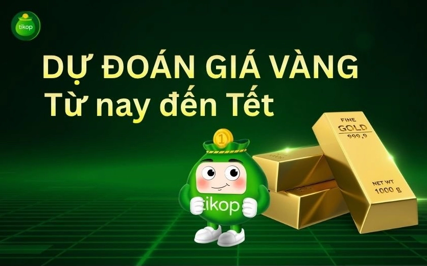 Dự đoán giá vàng từ nay đến Tết 2026