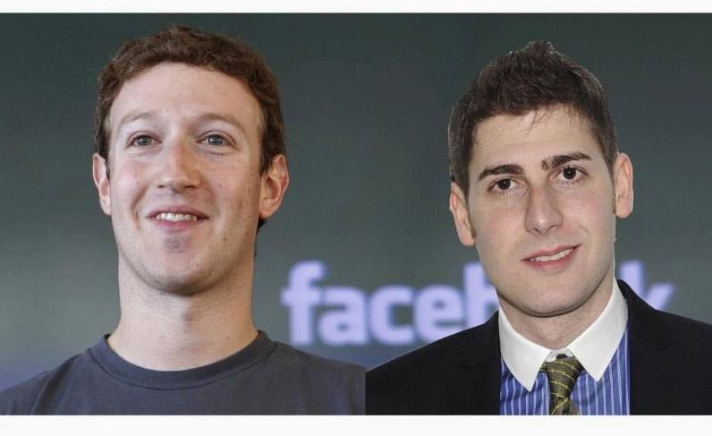 Eduardo Saverin and Mark Zuckerberg thời trẻ
