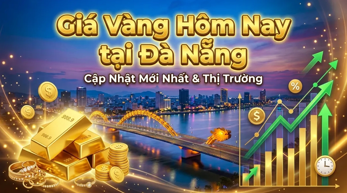 Giá vàng hôm nay tại Đà Nẵng