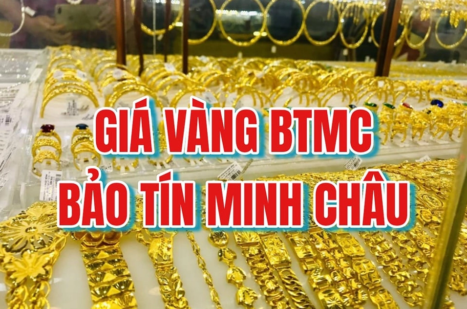 Giá vàng nhẫn Bảo Tín Minh Châu hôm nay