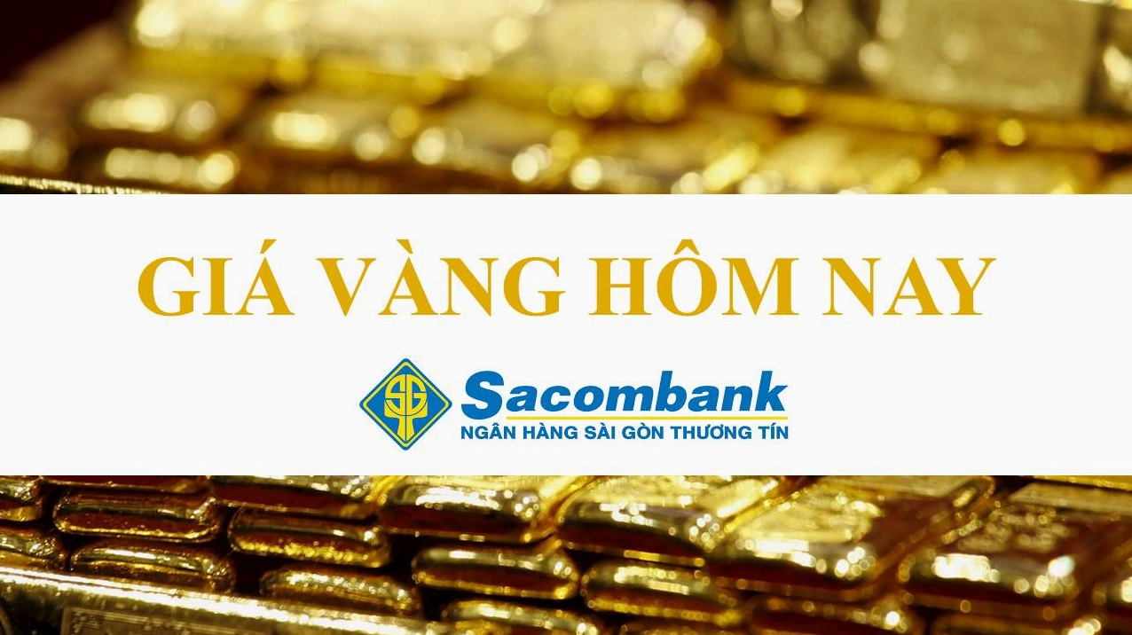 Giá vàng SJC tại Sacombank