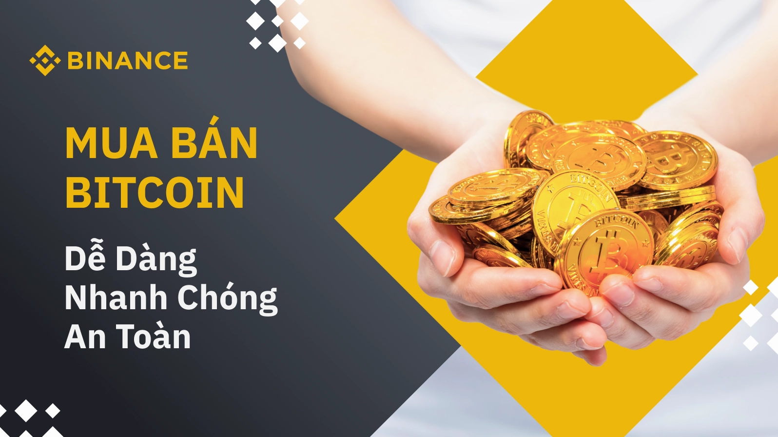 Giao diện đặt lệnh mua BTC trên Binance