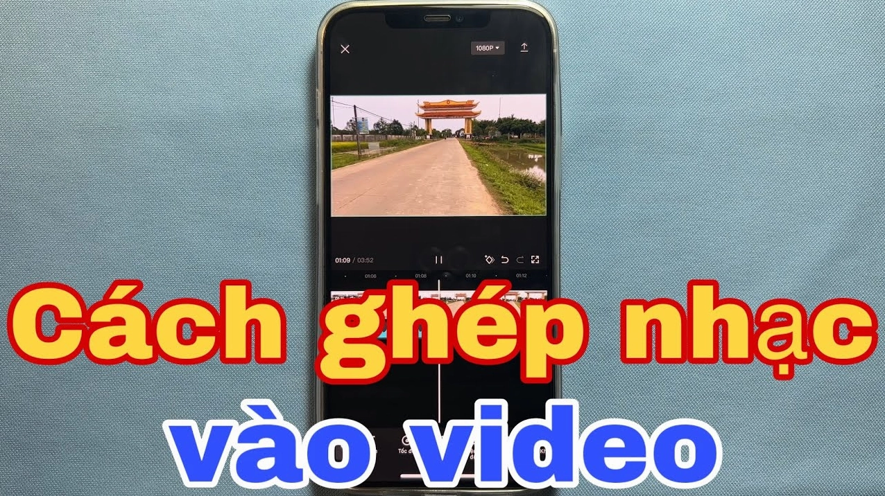 Giao diện phần mềm ghép nhạc vào video