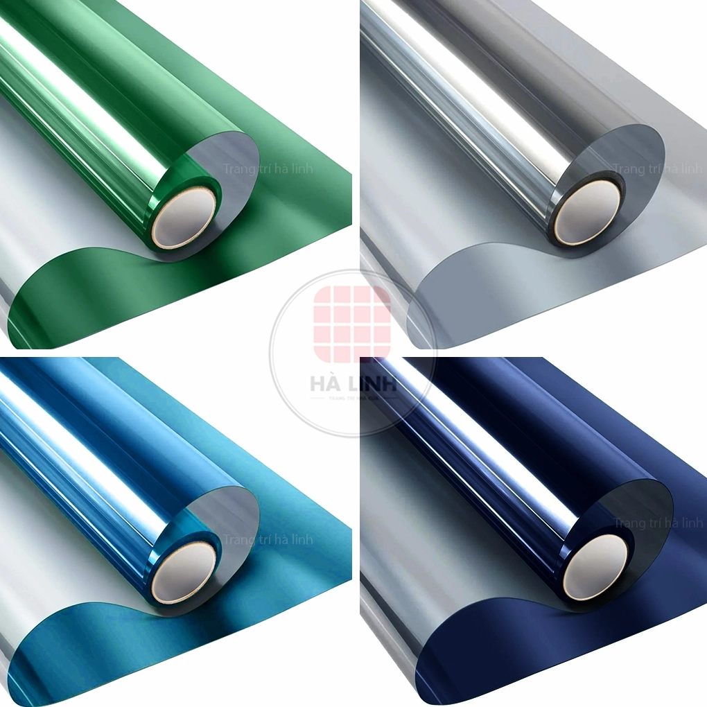 Giấy dán kính chống nắng với khả năng phản quang