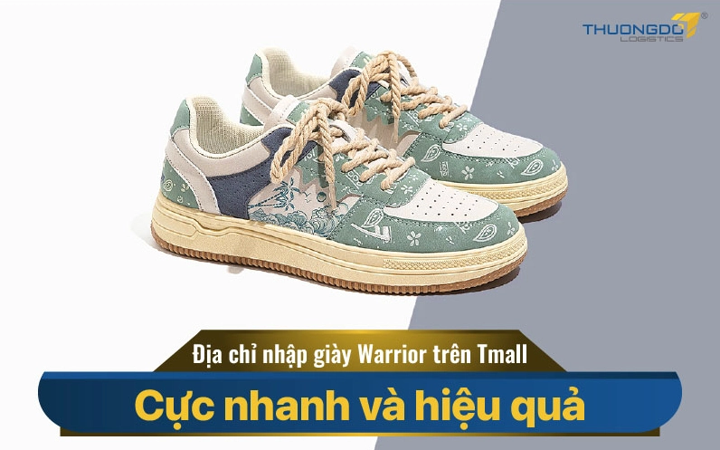 Giày Warrior Trung Quốc mẫu mã đa dạng