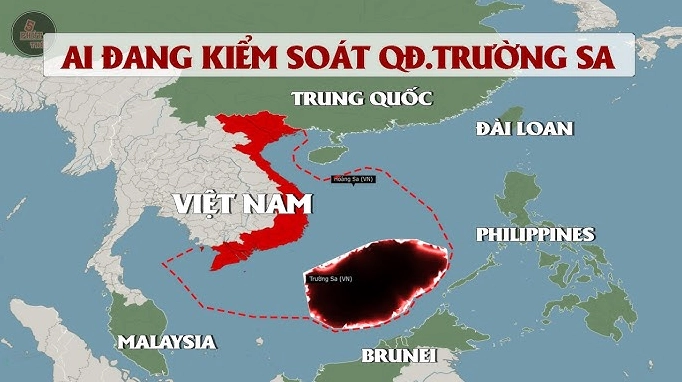 Hình ảnh các đảo nhân tạo trên Biển Đông