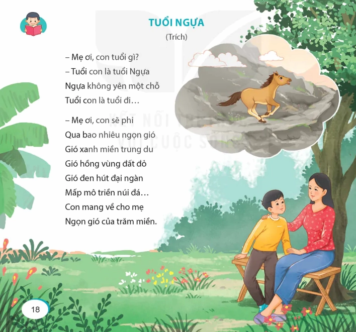 Hình ảnh con ngựa trong một tác phẩm nghệ thuật