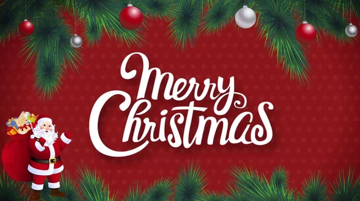 Hình ảnh gia đình quây quần bên cây thông Noel