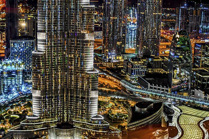 Hình ảnh kiến trúc hiện đại của Dubai