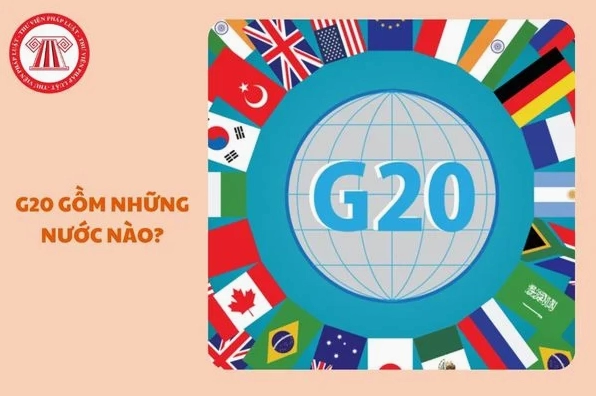 Hình ảnh minh họa các quốc gia thành viên G20