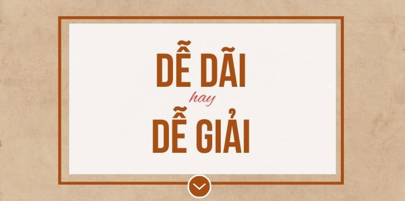 Hình ảnh minh họa sự lựa chọn giữa dễ dãi và khó khăn