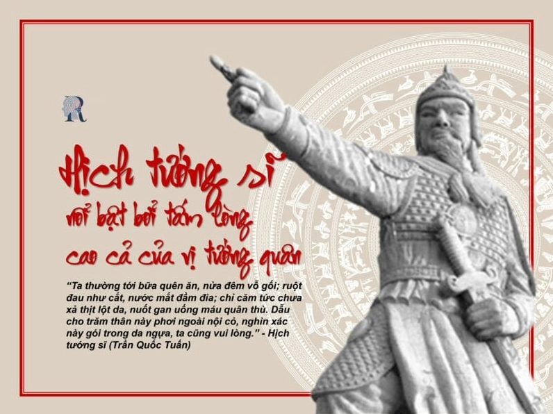 Hình ảnh minh họa tinh thần chiến đấu của quân dân Đại Việt