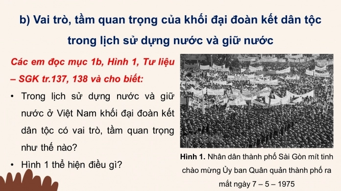 Hình ảnh minh họa tinh thần đoàn kết dân tộc