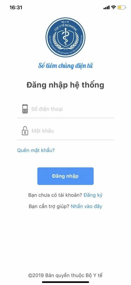 Hình ảnh minh họa tra cứu thông tin tiêm chủng của bé
