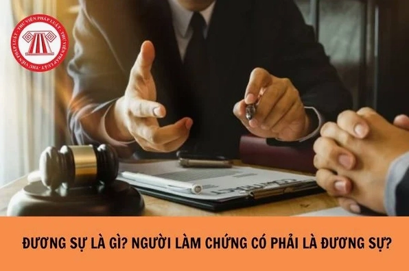 Hình ảnh minh họa đương sự
