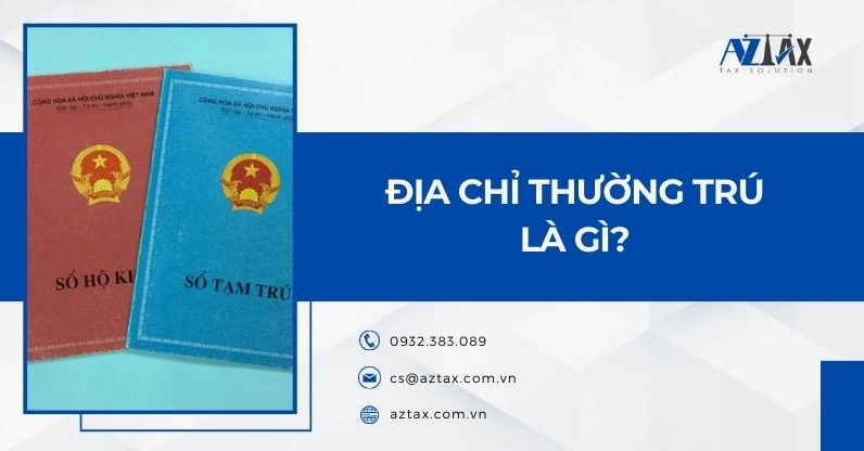 Hình ảnh minh họa về địa chỉ thường trú