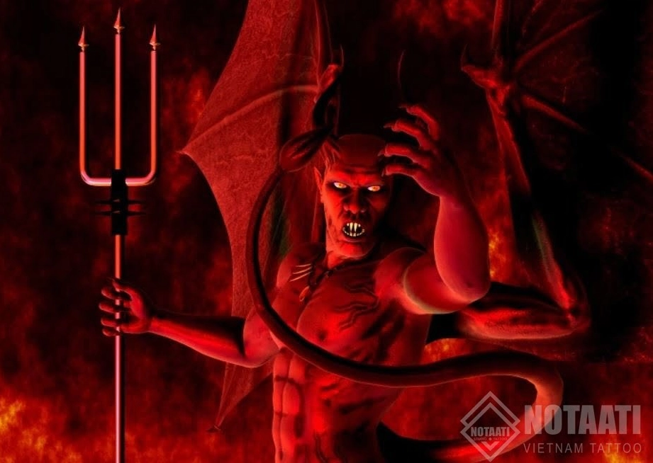 Hình ảnh minh họa về nguồn gốc Quỷ Satan