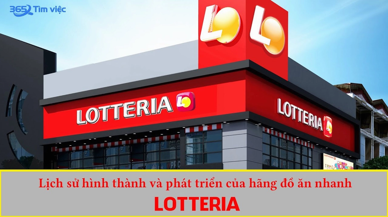 Hình ảnh một cửa hàng Lotteria đông đúc